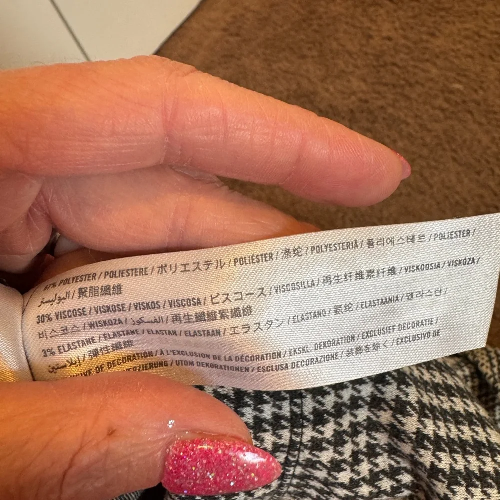 2 FOR $20Holluster Plaid Jumper Suspenders Pinafore Skirt Overalls School Girl S - Picture 6 of 10